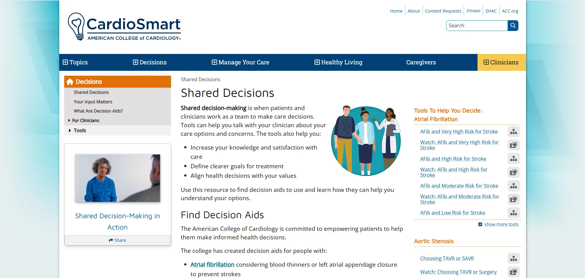 CardioSmart About page