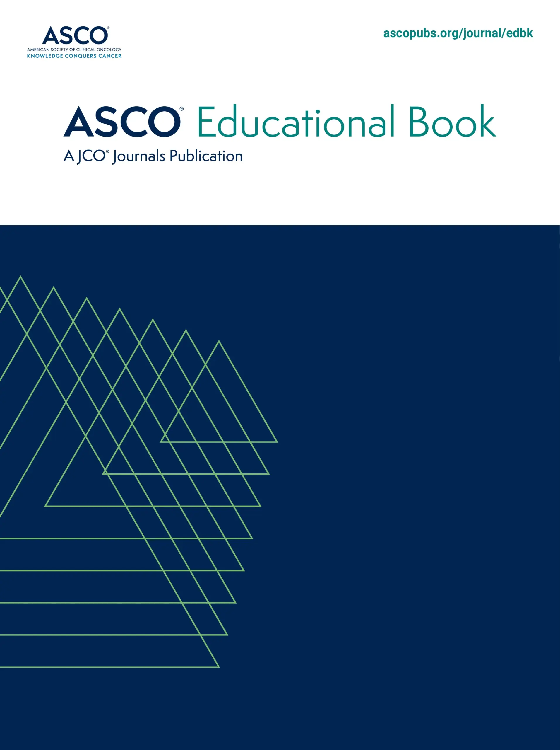 ASCO Educational Book cover design