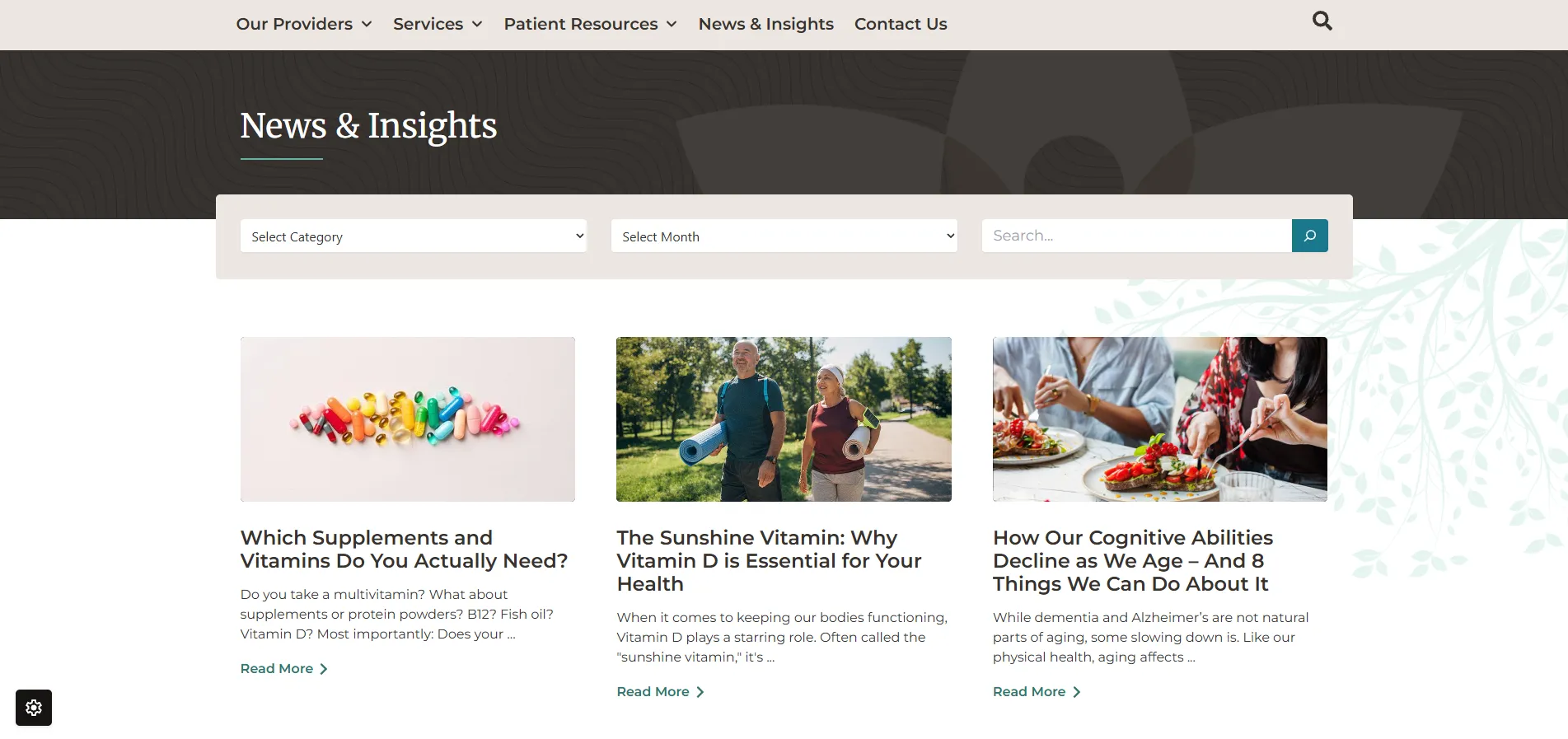 Bethesda Medical Associates News and Insights page